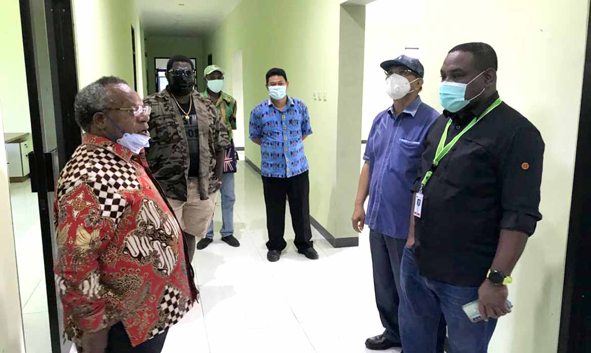 Sekretariat PB PON Sub Mimika Tempati Gedung DLH Baru