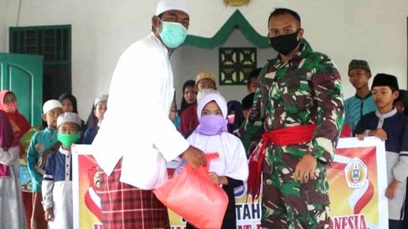 Peringati HUT ke-41, Perguruan IKS.PI Kera Sakti Cabang Timika Santuni Anak Yatim