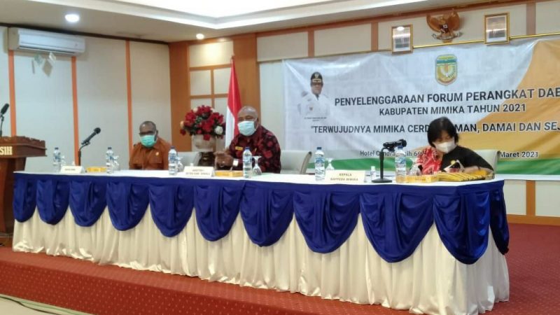 Forum Perangkat Daerah Selaraskan Program Distrik dan OPD