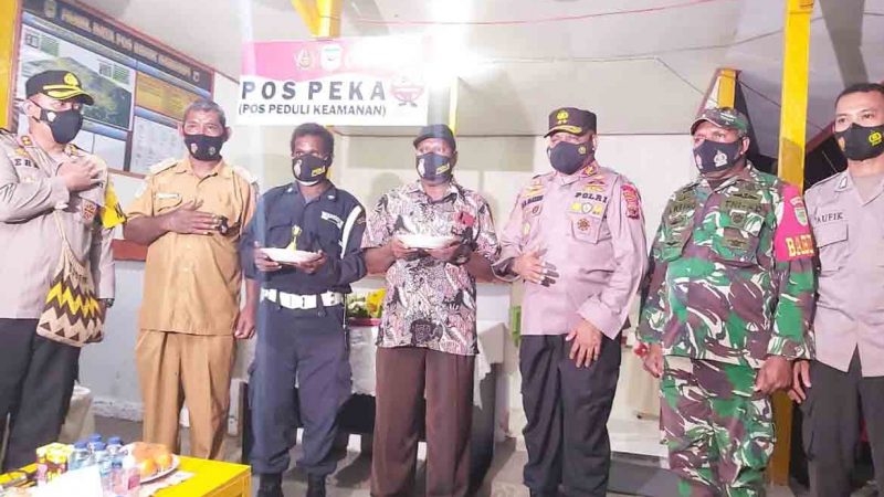 Kapolda Resmikan Pos Peduli Keamanan Nawaripi