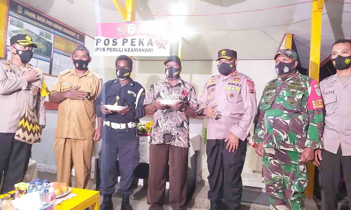 Kapolda Resmikan Pos Peduli Keamanan Nawaripi