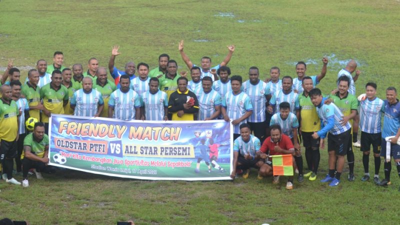Friendly Game, Ajang Silaturahmi Pemain Old Star Freepoort dan Allstar Persemi