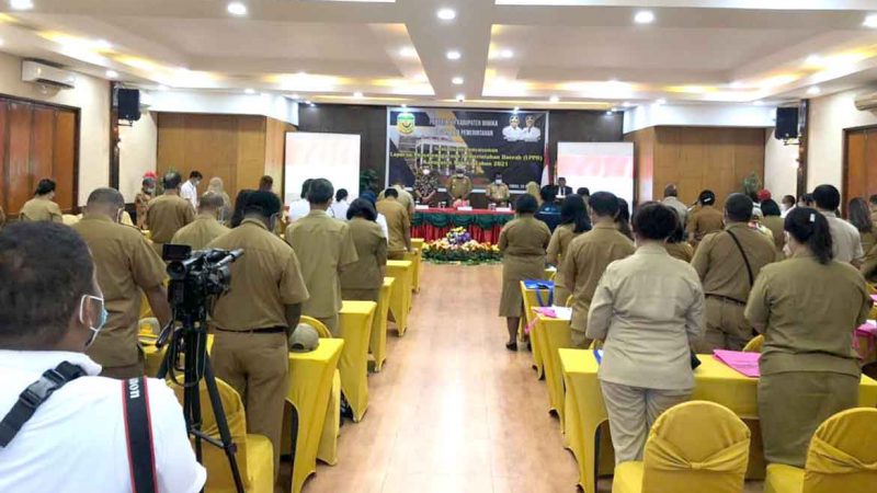Penyusunan LPPD Mimika Diharapkan Dapat Menjadi Barometer di Kawasan Indonesia Timur