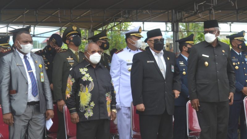 Wabup Jhon Rettob Sampaikan Belasungkawa, Bupati Omaleng Ucapkan Terima Kasih Kepada Seluruh Masyarakat Mimika