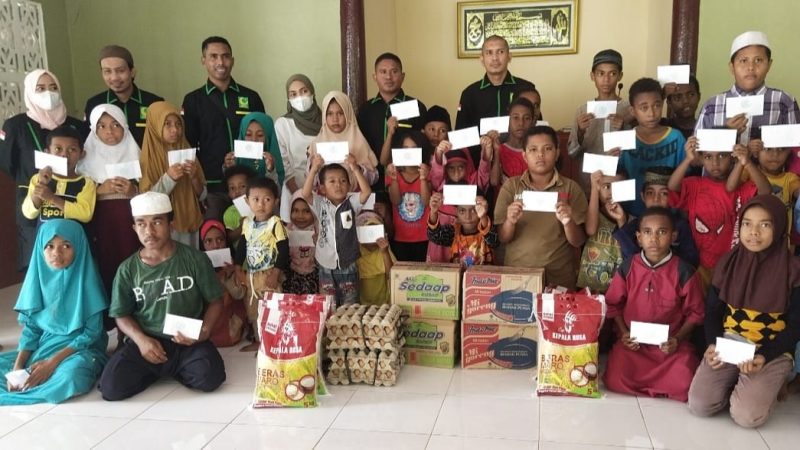 GPII Mimika Gelar Berbagi Kasih Dengan Anak Yatim Piatu dan Kaum Dhuafah
