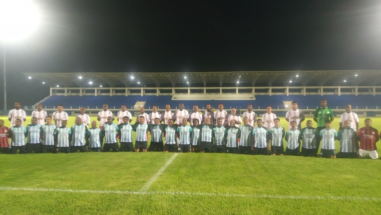 Kalah dari Persipura Allstar 1-3, Allstar Persemi Sukses Jalani Tour Jayapura