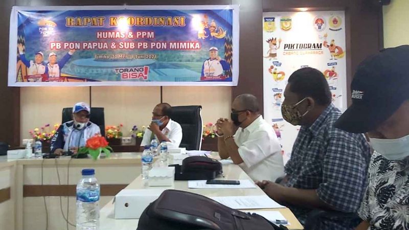 Rakornis Humas dan PPM PB PON XX Papua, Ingatkan Pentingnya SDM Jurnalis
