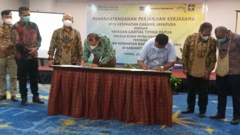 YCTP Daftar 10 Ribu Masyarakat 7 Suku Mimika Sebagai Peserta JKN-KIS