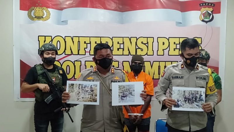 Anggota Kriminal Bersenjata Dibekuk di Timika