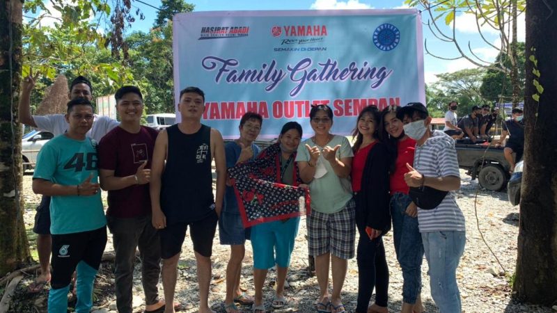 Demi Mempererat Silaturahmi, Yamaha Outlet Sempan Gelar Family Gathering