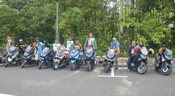 Kedatangan Dua Rekan Dari Bitung dan Palangkaraya, YNCI Timika Gelar Touring