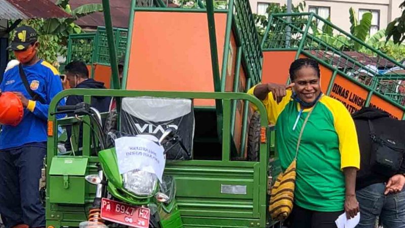 Kabupaten Mimika Dapat Sarana dan Prasarana Baru dari Pemkab Mimika dan DLHK