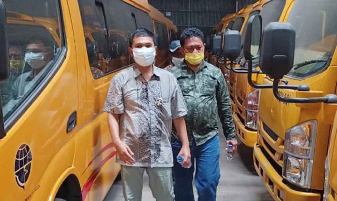 Bus Operasional PON Siap Dikirim ke Papua