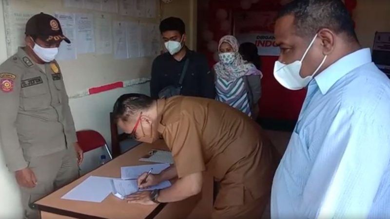 DLH Mimika Serahkan Satu Unit Roda Tiga, Support Sekretariat Sub PB PON XX Mimika