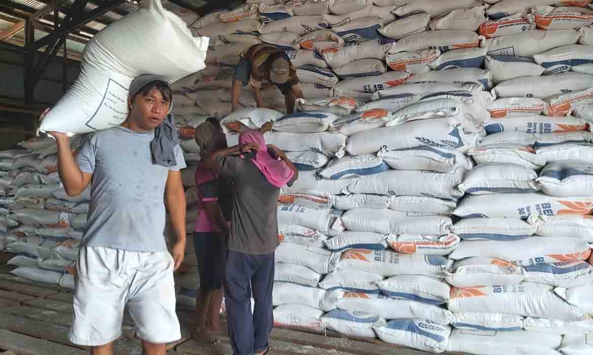 Stok Beras Mimika Aman Sampai Awal September
