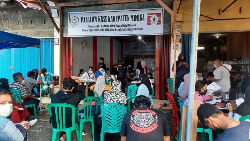 Antusias Warga Mimika Sangat Tinggi, 358 Warga Ikuti Vaksin Gratis di Pallawa KKSS