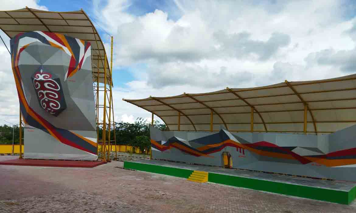 Venue Panjat Tebing Siap Digunakan Dalam PON XX