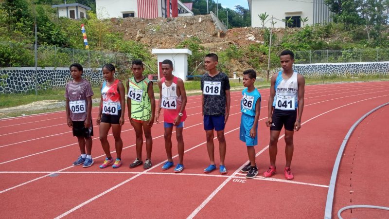 7 Atlet Usia Dini PASI Mimika Yang Ikut Seleksi PPLP Jayapura Minim Perhatian
