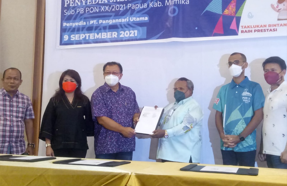 PT PSU Dipercayakan Untuk Konsumsi Atlet PON Timika dan Jayapura