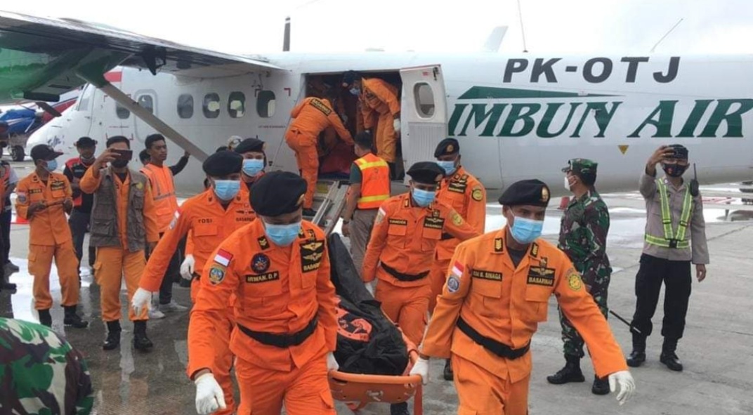 Dievakuasi ke Timika, Jenazah Kru Pesawat Rimbun Air PK OTW Langsung Dibawa ke RSUD Mimika