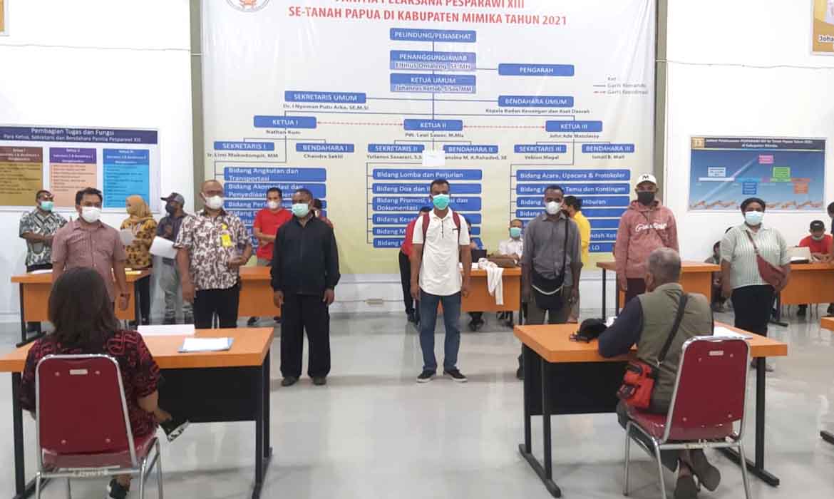 Panpel PESPARAWI XIII Laksanakan Simulasi Lomba