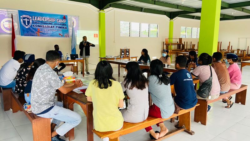 GMKI Komisariat Timika Melaksanakan Kegiatan “Leadership Camp” Selama Dua Hari