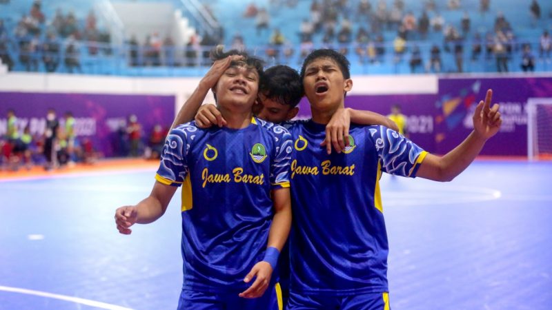Tim Futsal Jabar Masih Terlalu Tangguh Bagi Sulsel