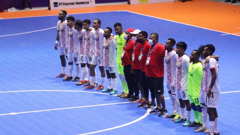 Hajar Kepri 6-3, Tim Futsal PON Papua Memastikan Tiket ke Semifinal