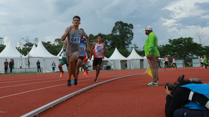 Atlet Anggota TNI AD Sumbangkan Emas Bagi Provinsi  Bali Dari Cabor Atletik PON XX