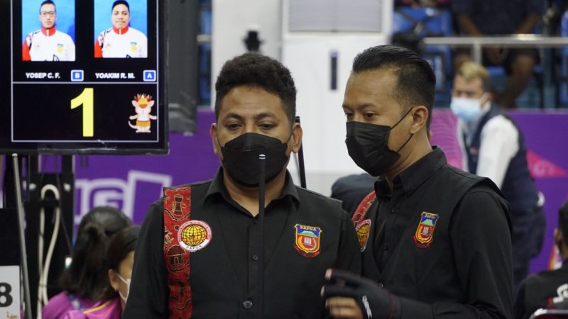 Seragam Atlet Biliar Ikut Standar Internasional