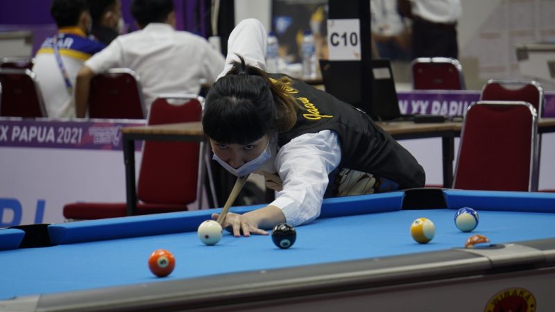 Jatim dan Jateng Bertemu di Final Biliar Nine Ball Single Putri