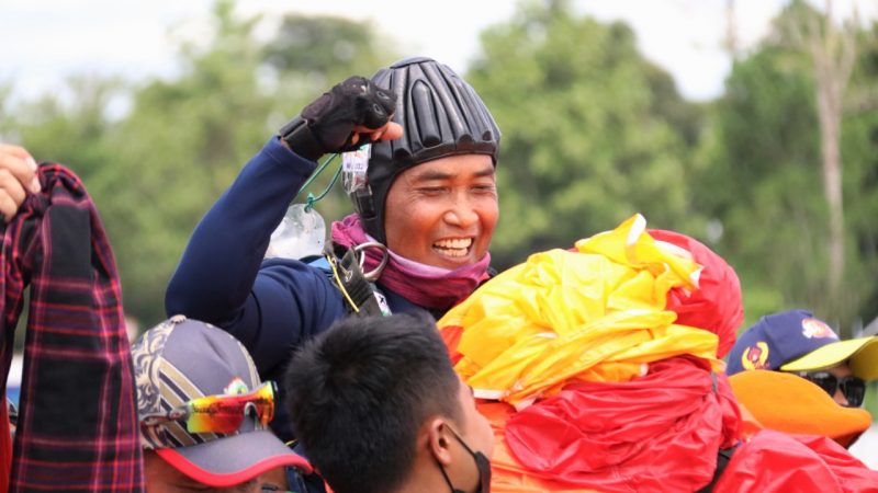 Penerjun Jateng Rebut Emas Terjun Payung di Nomor Ketepatan Mendarat Perorangan Putra