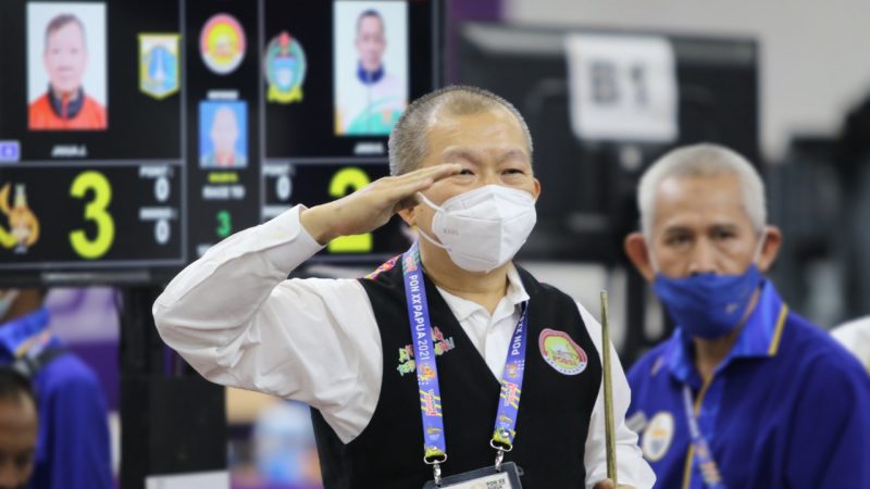 Jahja Halim Sumbang Emas Kedua Biliar Untuk DKI Jakarta