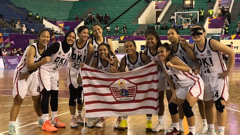 Basket Putri DKI Jakarta Bawa Pulang Medali Perunggu