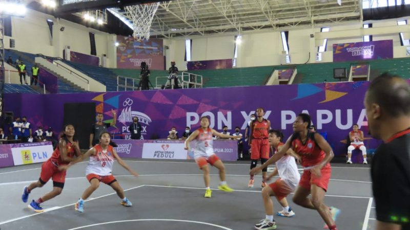 Basket 3×3 Resmi Dimulai, Tim Putri DKI Jakarta, Papua dan Putra Jatim Menang