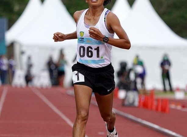 Melawan Diri Sendiri, Odekta Elvina Naibaho Berhasil Rebut Emas Pada Lari 5000 Meter