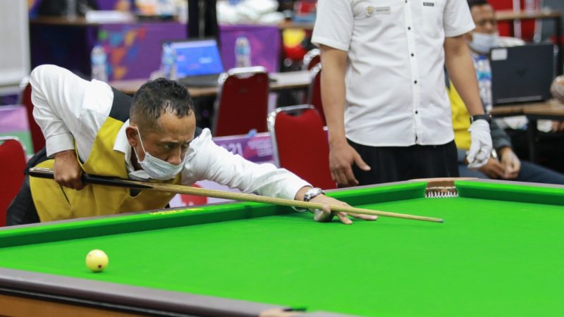 Sumut Bertemu DKI Jakarta di Final English Billiard Frame Single