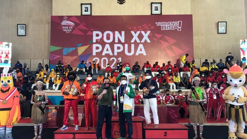 Papua Juara Umum Tarung Derajat PON XX Papua di Timika