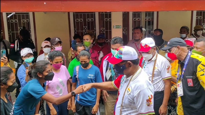 Bertemu Para Atlit, Wagub NTT Dan Bupati Ngada Berpesan Harus Menerima Apapun Hasilnya