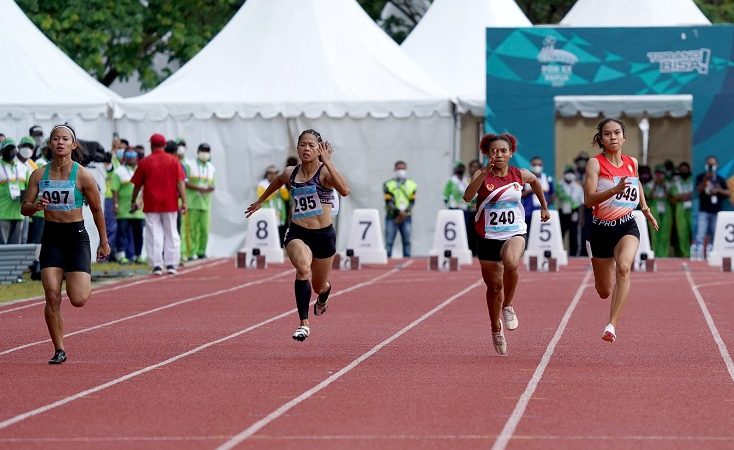 Tyas Murtiningsih Lolos ke Babak Final di Nomor Lari 100 Meter Putri PON XX