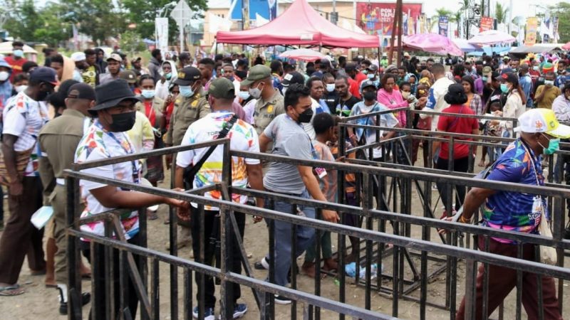 300 Personel Aparat Dikerahkan Amankan Gebyar Penutupan PON XX di Mimika