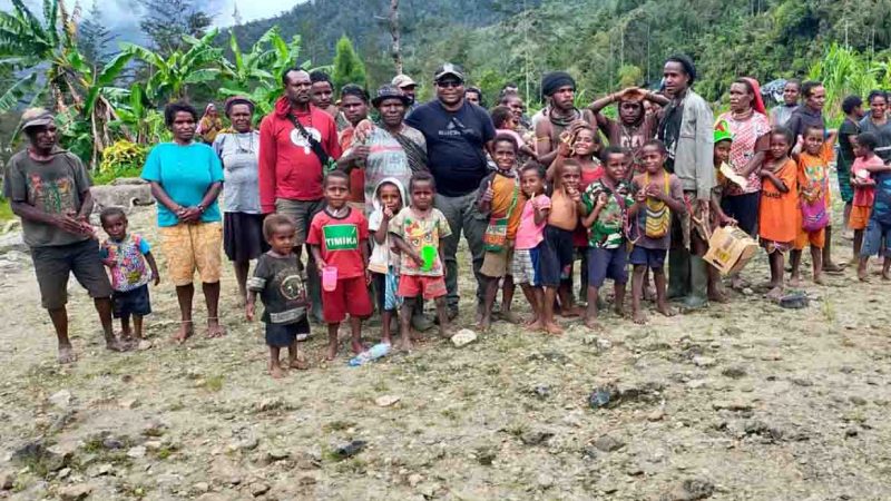 Kunker Waket I Ke Jila dan Aroanop, Masyarakat Minta Dibuatkan Akses Jembatan Gantung