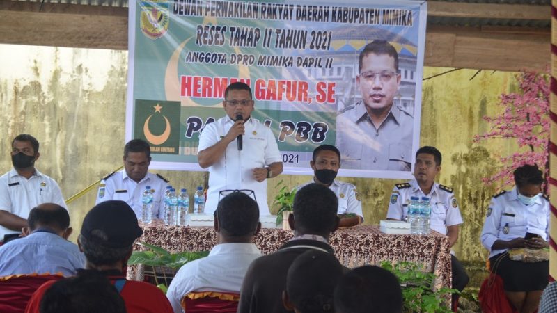 Minim Perhatian, Warga Sempan Sampaikan Usulan Dalam Reses Anggota DPRD Herman Gafur