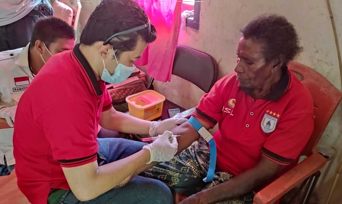 PTFI Dukung Riskesdas Kabupaten Mimika 2021