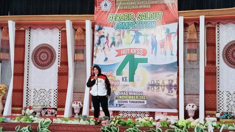 Aerobic dan Saldut Competition, KKSS Jadikan Momen Mempererat Silaturahmi Antar Pilar