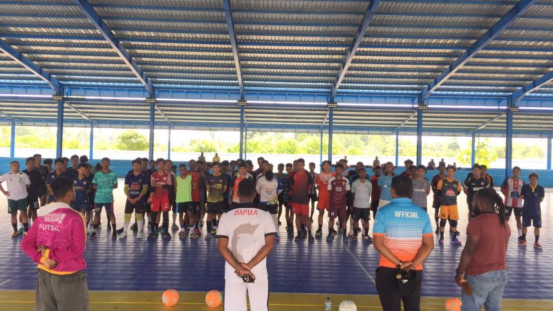 Jelang Linus Zona Papua, Futsal Mimika Gelar Seleksi Pemain