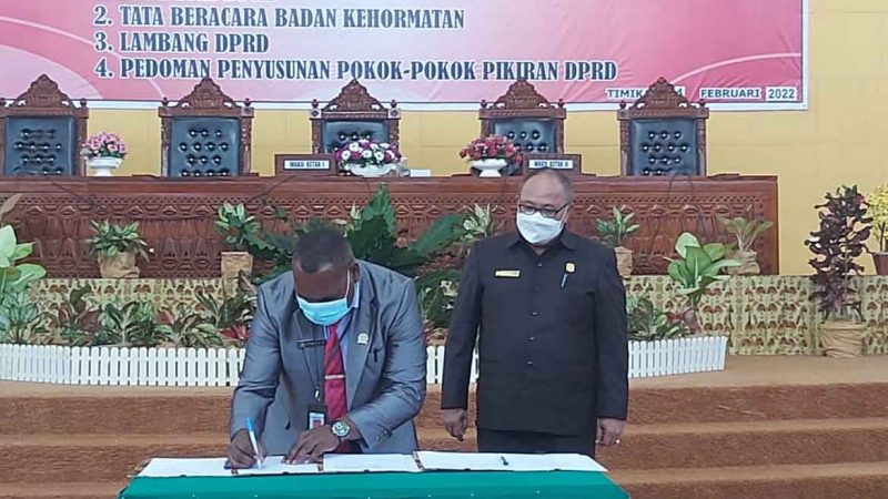 Dewan Tetapkan Empat Rancangan Peraturan DPRD Tahun 2022