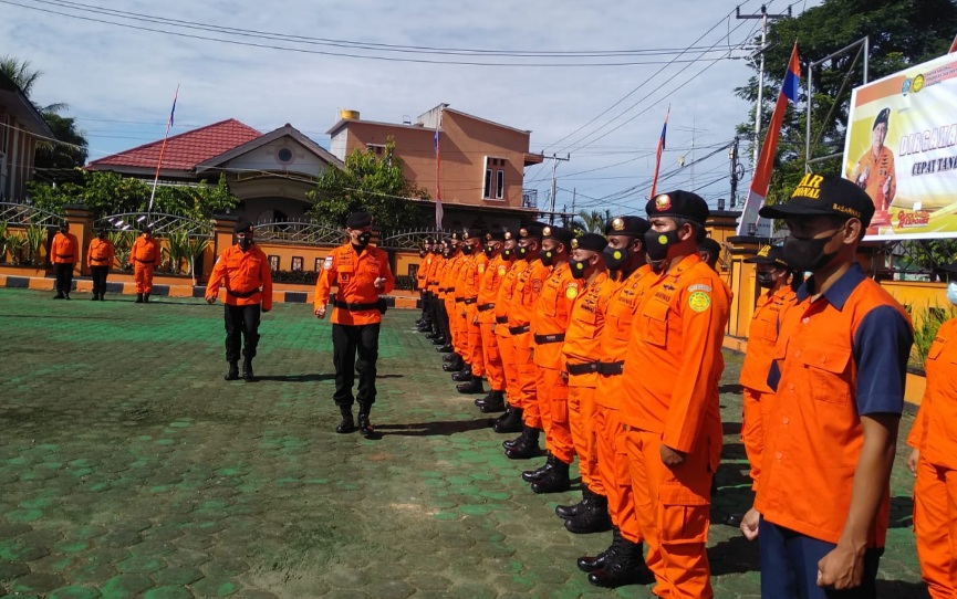 Peringati HUT Basarnas ke 50 SAR Timika Gelar Upacara Bersama