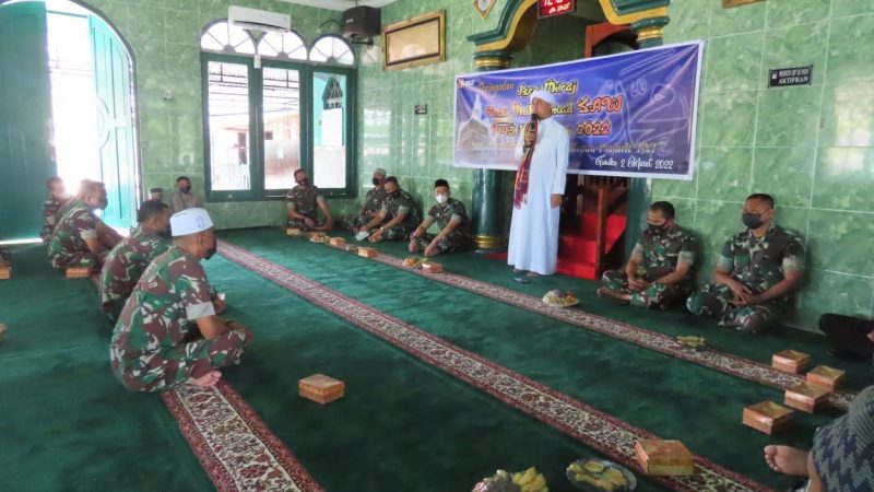 Hikmah Dalam Kehidupan Prajurit TNI Adalah Tema Peringatan Isra’ Mi’raj Jajaran Kodim 1710/Mimika