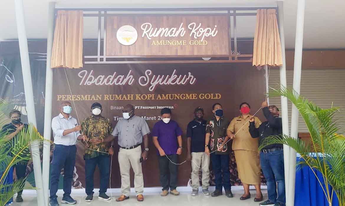 Telah Hadir Rumah Kopi Amungme Gold di Timika